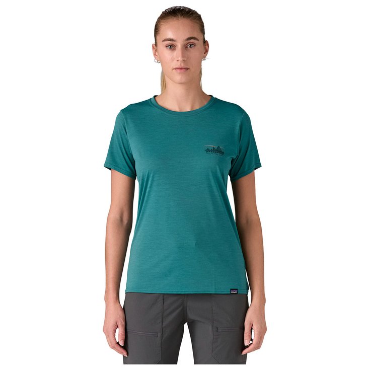 Футболка-Кепка для трейлраннинга, классная, повседневная, с рисунком 73, синяя, для водно-болотных угодий, X-Dye - M Patagonia 
Футболка-Кепка для трейлраннинга, классная, повседневная, с рисунком 73, синяя, для водно-болотных угодий, X-Dye - M Patagonia