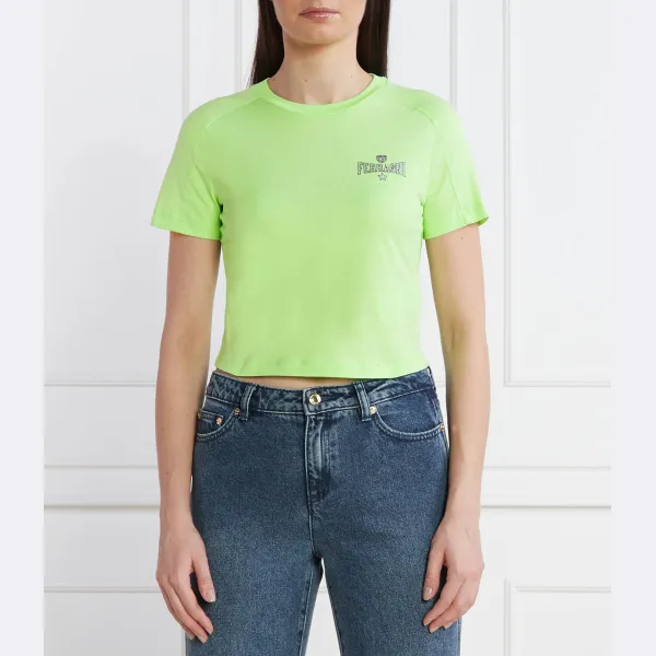 Укороченный топ Chiara Ferragni, зеленый
Укороченный топ Chiara Ferragni, зеленый