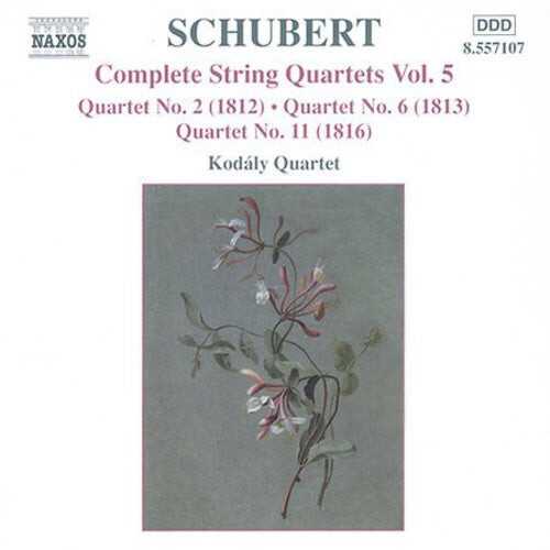 CD диск Schubert / Kodaly Quartet: Complete String Quartets 5
CD диск Schubert / Kodaly Quartet: Complete String Quartets 5