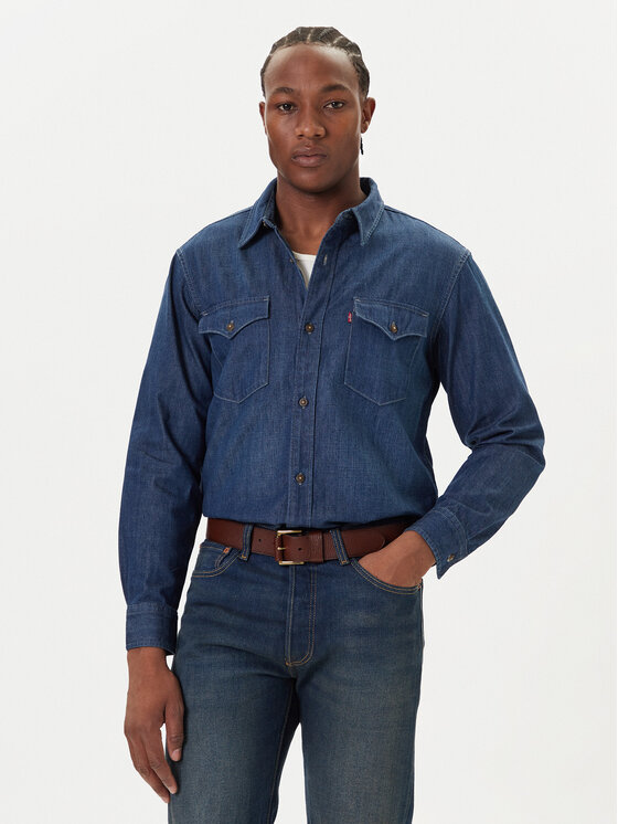 Джинсовая рубашка relaxed fit Western A1919-0061 Levi'S, синий
Джинсовая рубашка relaxed fit Western A1919-0061 Levi'S, синий