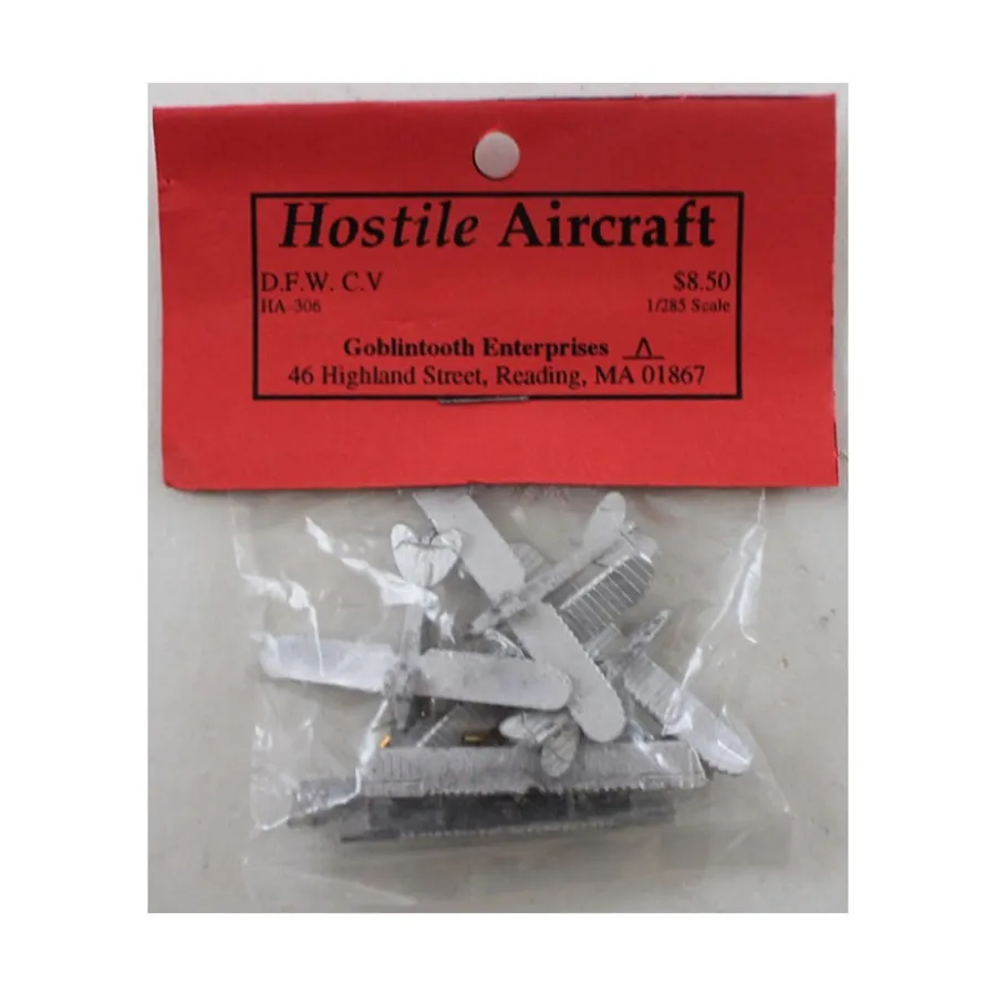 Д.Ф.В. РЕЗЮМЕ, Hostile Aircraft Miniatures - Germany Great War (1:285)
Д.Ф.В. РЕЗЮМЕ, Hostile Aircraft Miniatures - Germany Great War (1:285)