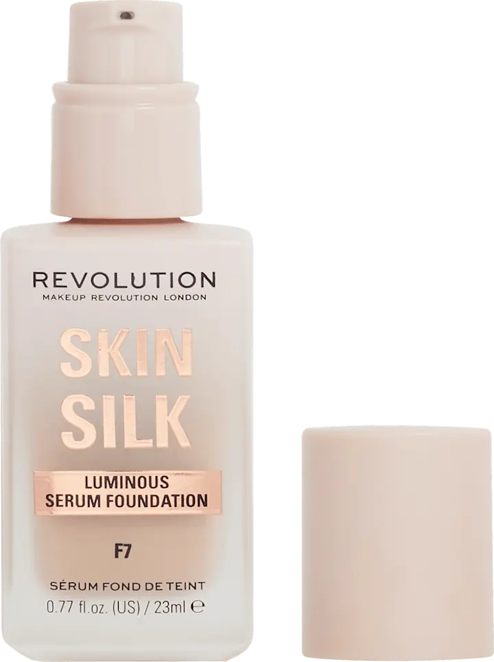 Тональный крем REVOLUTION Foundation Skin Silk Serum F7, 23 ml
Тональный крем REVOLUTION Foundation Skin Silk Serum F7, 23 ml