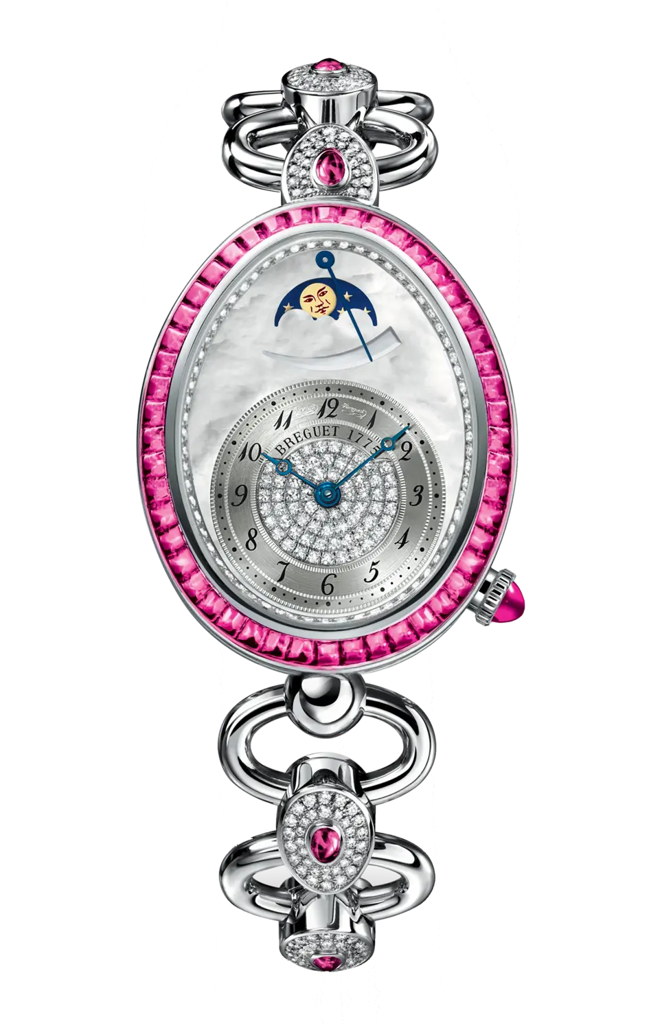 Часы ladies' reine de naples high jewellery moon phases Breguet
Часы ladies' reine de naples high jewellery moon phases Breguet