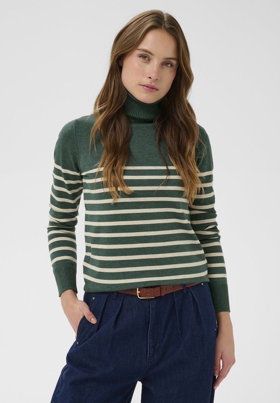 Джемпер Saint Tropez MILASZ ST. ROLLNECK, June Brown Rice Stripe/Mottled Green
Джемпер Saint Tropez MILASZ ST. ROLLNECK, June Brown Rice Stripe/Mottled Green