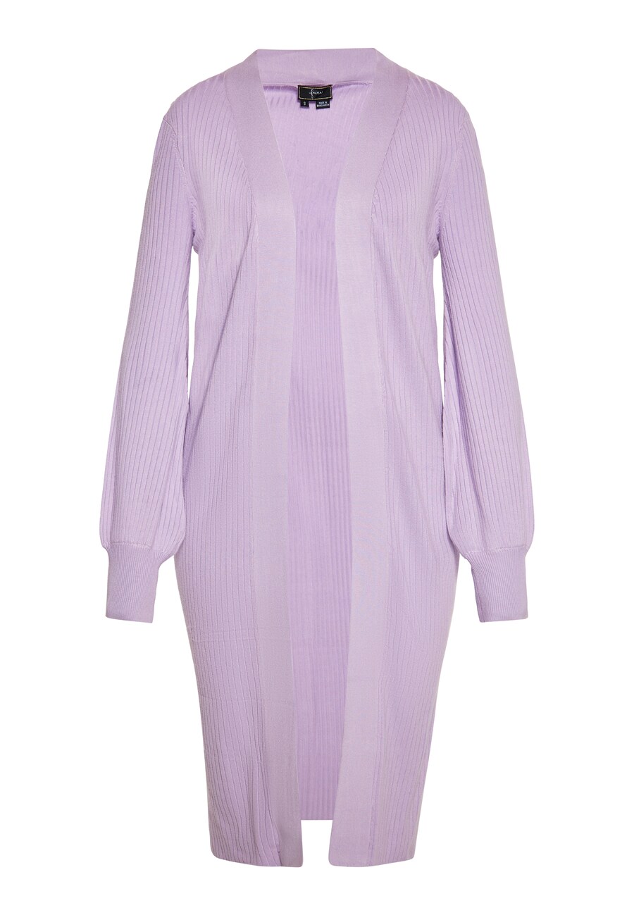 Вязаный кардиган faina Knit Cardigan, сиреневый
Вязаный кардиган faina Knit Cardigan, сиреневый