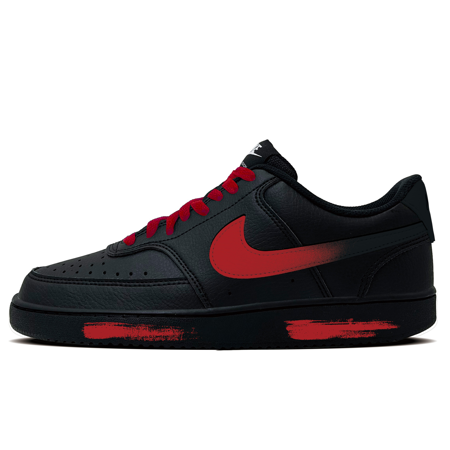 Nike Кроссовки для скейтбординга Court Vision 1 Red Mark Black Soul с низким верхом, устойчивые к истиранию, мужские
Nike Кроссовки для скейтбординга Court Vision 1 Red Mark Black Soul с низким верхом, устойчивые к истиранию, мужские