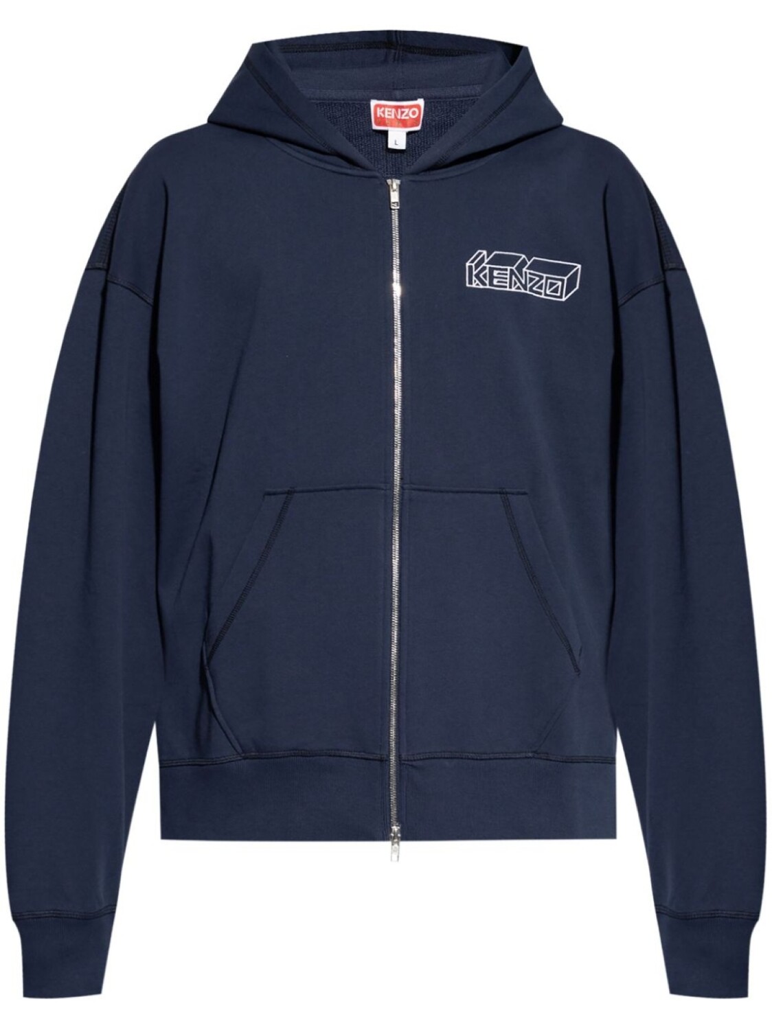 Kenzo толстовка с капюшоном Kube, синий
Kenzo толстовка с капюшоном Kube, синий