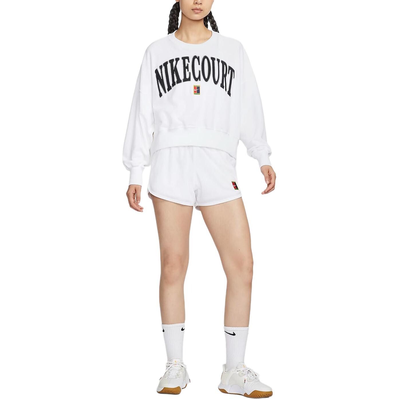 COURT HERITAGE Толстовка женская Белый/Белый/Сине-серый/Черный Nike
COURT HERITAGE Толстовка женская Белый/Белый/Сине-серый/Черный Nike