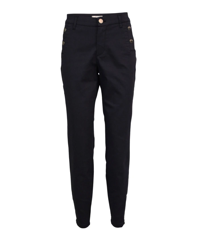 Эластичные брюки чиносы длиной до щиколотки 2-Biz, черный
Эластичные брюки чиносы длиной до щиколотки 2-Biz, черный