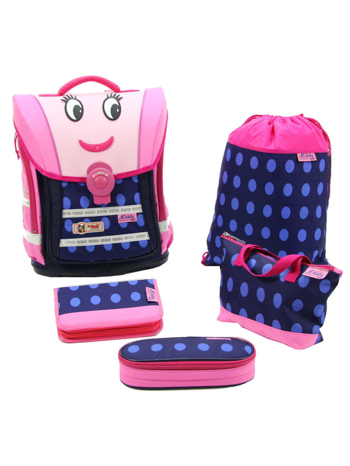 McNeill Школьный рюкзак, 5 предметов. Ergo Light Compact flex Moody Limited-Line, розовый
McNeill Школьный рюкзак, 5 предметов. Ergo Light Compact flex Moody Limited-Line, розовый