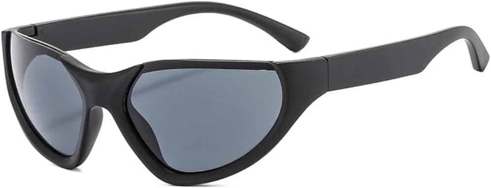 Крутые киберпанк солнцезащитные очки для женщин и активного отдыха, футуристические мужские очки для велоспорта и спорта с защитой от УФ-излучения UV400 TVTBBVV, Black Gray
Крутые киберпанк солнцезащитные очки для женщин и активного отдыха, футуристические мужские очки для велоспорта и спорта с защитой от УФ-излучения UV400 TVTBBVV, Black Gray