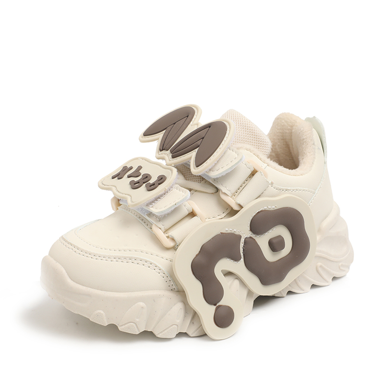 Нескользящие и износостойкие теплые низкие детские кроссовки для повседневной жизни Wooden Rabbit, бежевый
Нескользящие и износостойкие теплые низкие детские кроссовки для повседневной жизни Wooden Rabbit, бежевый