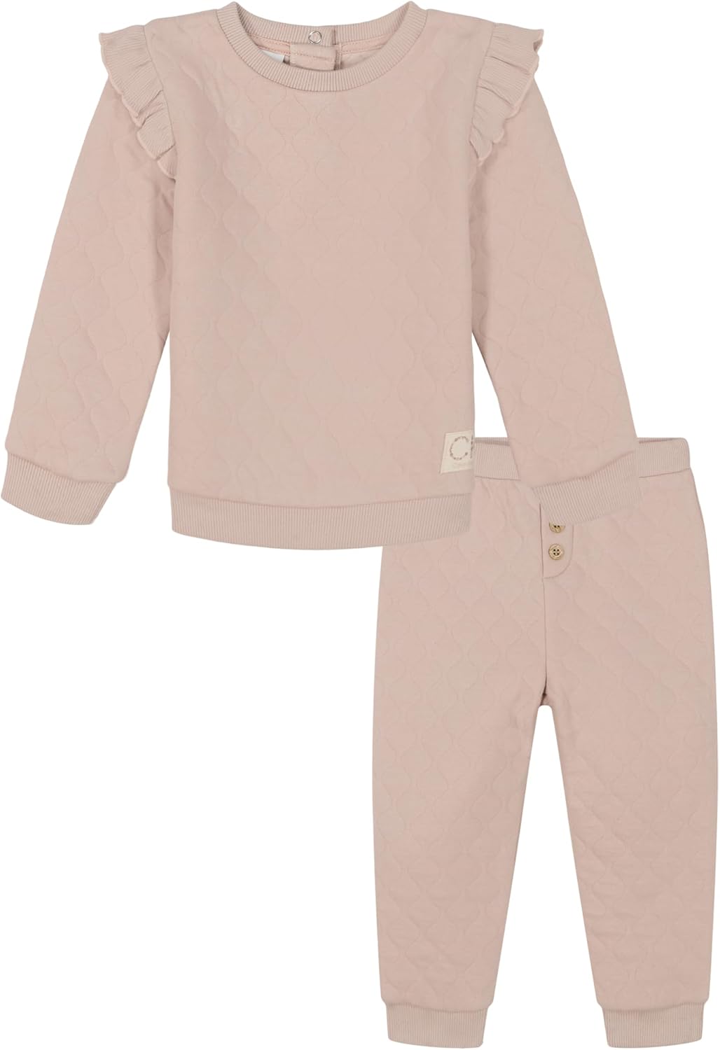 Комплект из двух модных брюк Calvin Klein для девочек, Pink Waffle
Комплект из двух модных брюк Calvin Klein для девочек, Pink Waffle