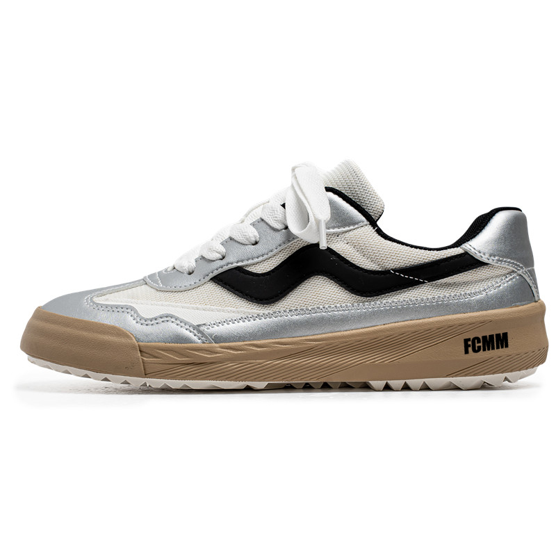 Обувь для скейтбординга мужская низкая FCMM, White Silver
Обувь для скейтбординга мужская низкая FCMM, White Silver