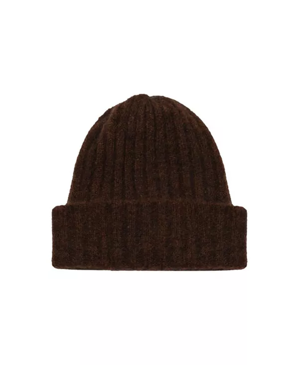 Вязаная шапка из переработанной шерсти альпаки в толстую резинку. Hyer Goods, коричневый
Вязаная шапка из переработанной шерсти альпаки в толстую резинку. Hyer Goods, коричневый
