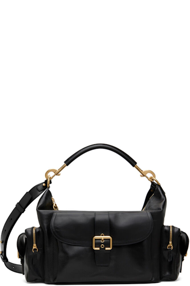 Большая черная сумка для фотокамеры Chloé
Большая черная сумка для фотокамеры Chloé