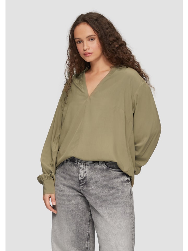 Блузка QS, оливковый
Блузка QS, оливковый