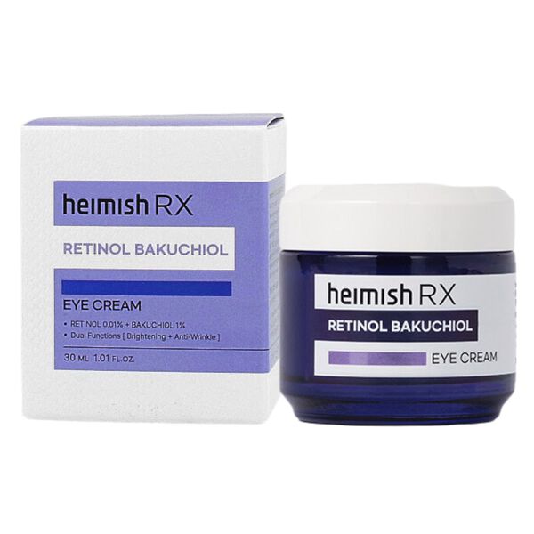 Крем для век с ретинолом и бакучиолом, 30 мл Heimish Rx
Крем для век с ретинолом и бакучиолом, 30 мл Heimish Rx