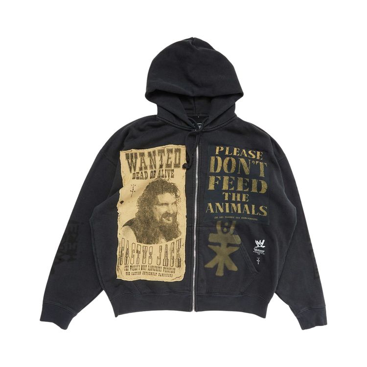Худи Cactus Jack by Travis Scott x WWE Double Cactus Jack Full-Zip Hoodie Mick Foley 'Black', черный
Худи Cactus Jack by Travis Scott x WWE Double Cactus Jack Full-Zip Hoodie Mick Foley 'Black', черный