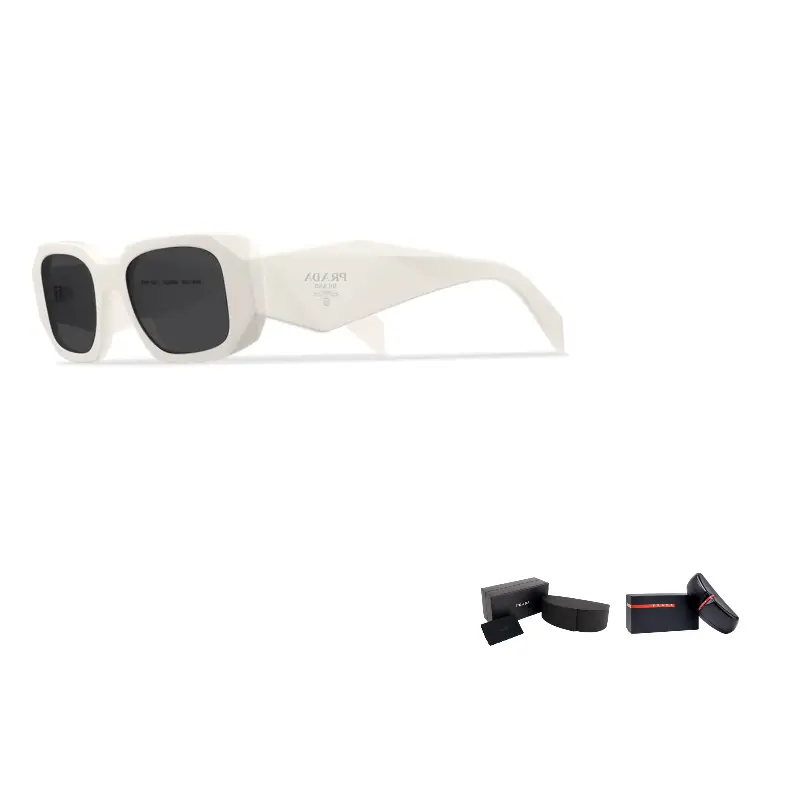 PRADA Ацетатные овальные солнцезащитные очки унисекс, White
PRADA Ацетатные овальные солнцезащитные очки унисекс, White