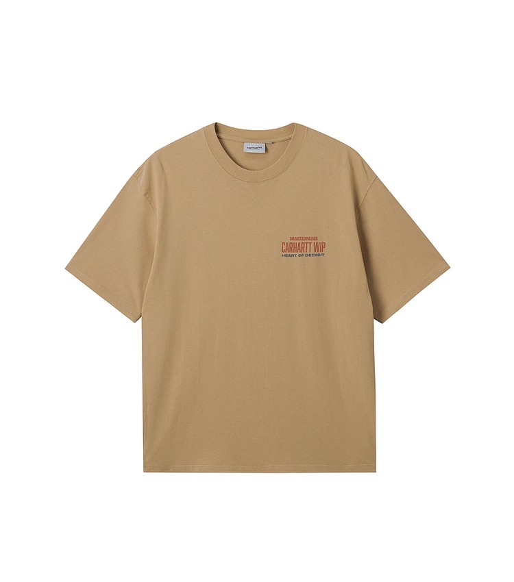 Футболка Detroit Heart Carhartt WIP, бежево-желтый
Футболка Detroit Heart Carhartt WIP, бежево-желтый