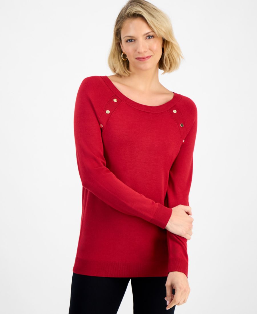 Женский свитер с пуговицами, эксклюзивно для Macy's JM Collection, Canyon Red
Женский свитер с пуговицами, эксклюзивно для Macy's JM Collection, Canyon Red