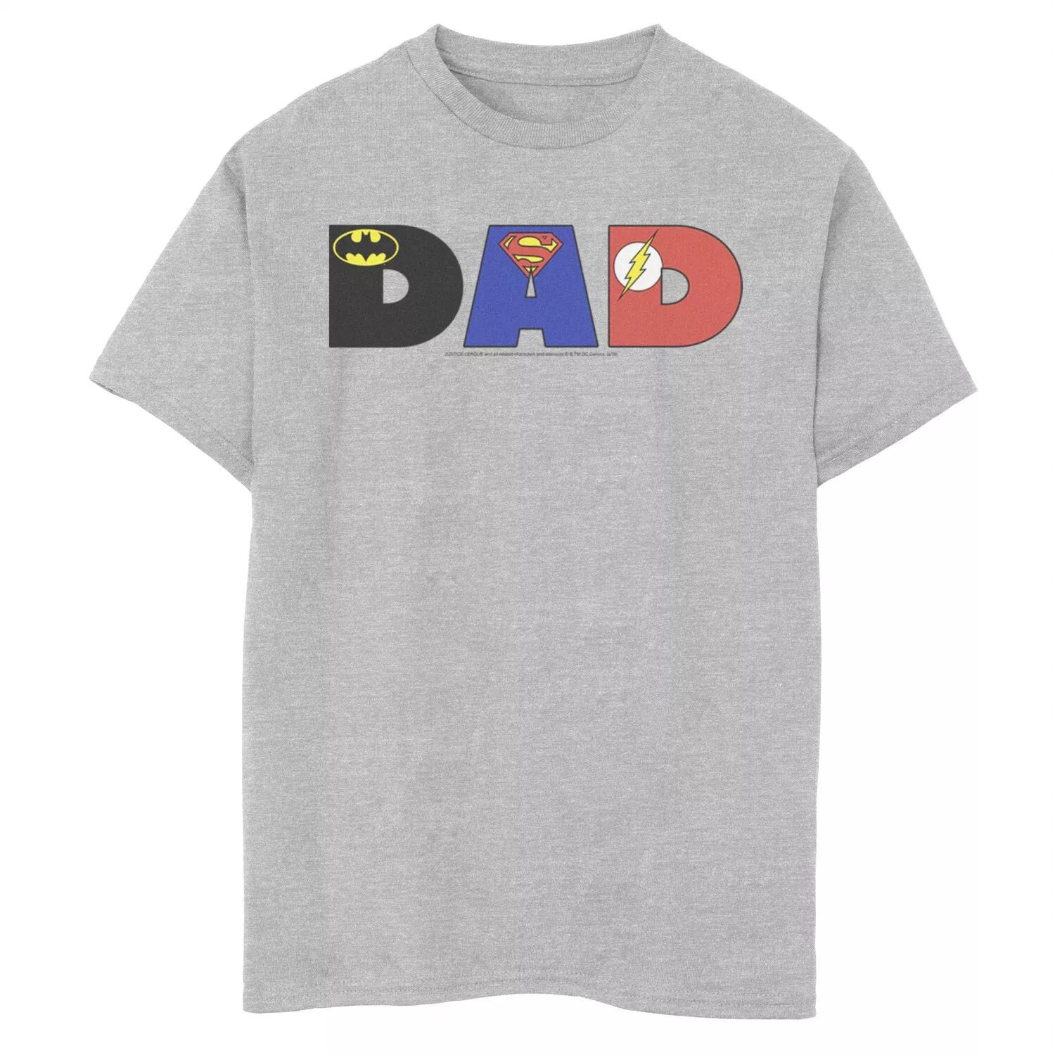 Футболка с логотипом супергероя для мальчиков 8–20 лет DC Comics «Лига справедливости» для папы и супергероя Licensed Character
Футболка с логотипом супергероя для мальчиков 8–20 лет DC Comics «Лига справедливости» для папы и супергероя Licensed Character