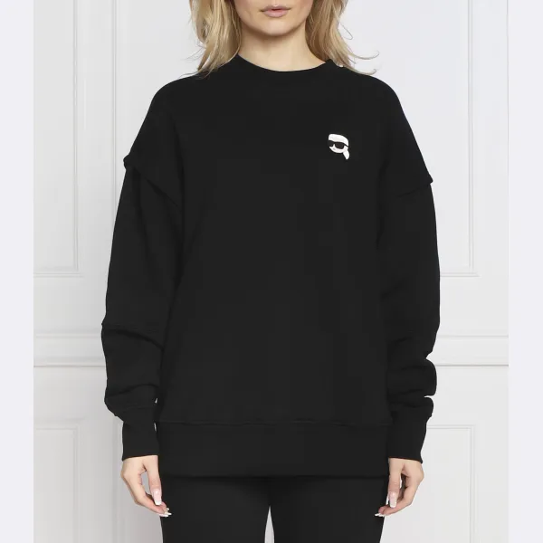 Толстовка свободного кроя Ikonik 2.0 Karl Lagerfeld, черный
Толстовка свободного кроя Ikonik 2.0 Karl Lagerfeld, черный