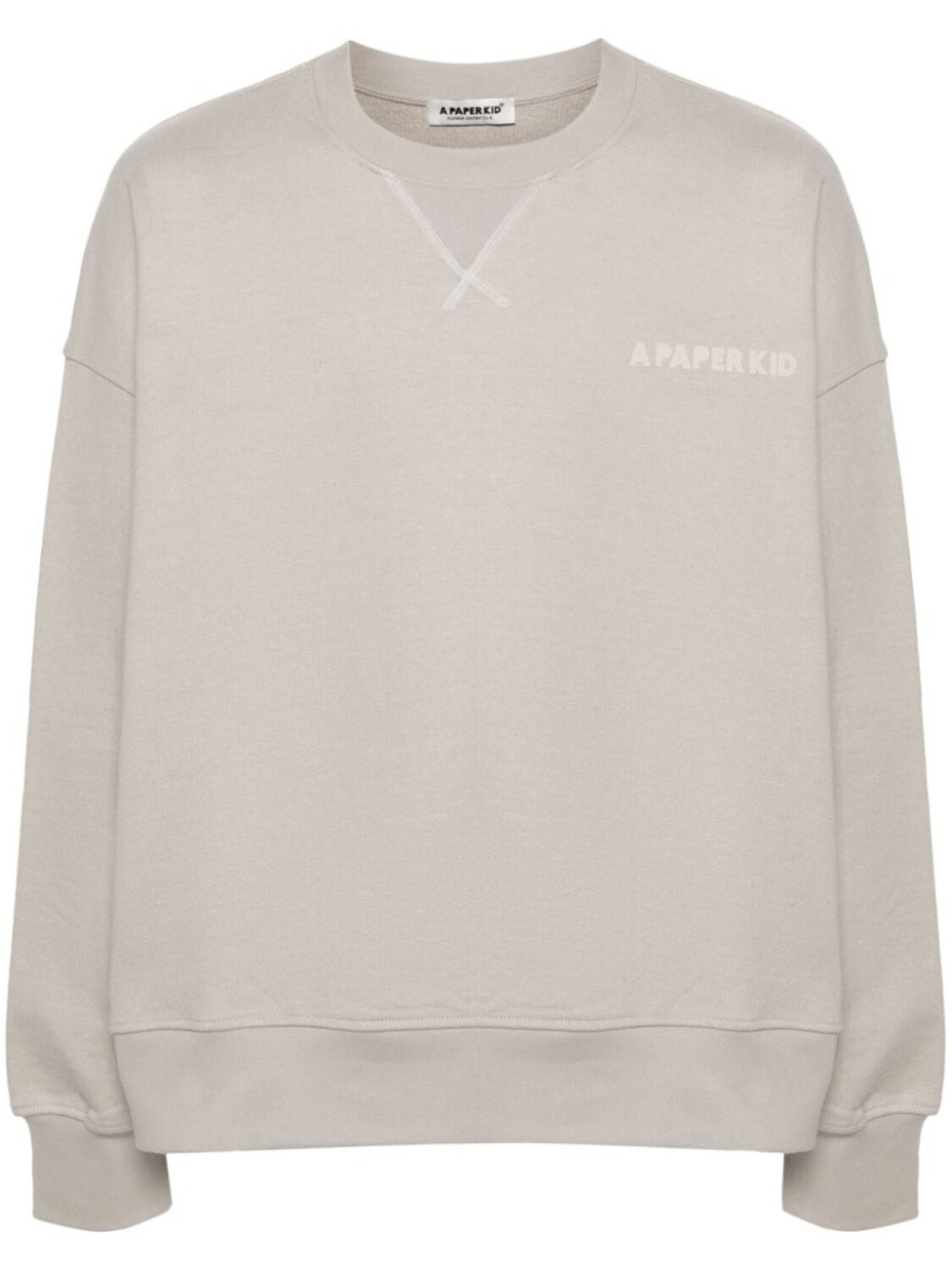 Толстовка из джерси с логотипом A Paper Kid, серый
Толстовка из джерси с логотипом A Paper Kid, серый