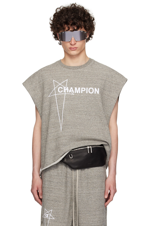 Чемпионская майка-борцовка Micro Tatlin Rick Owens, серый
Чемпионская майка-борцовка Micro Tatlin Rick Owens, серый