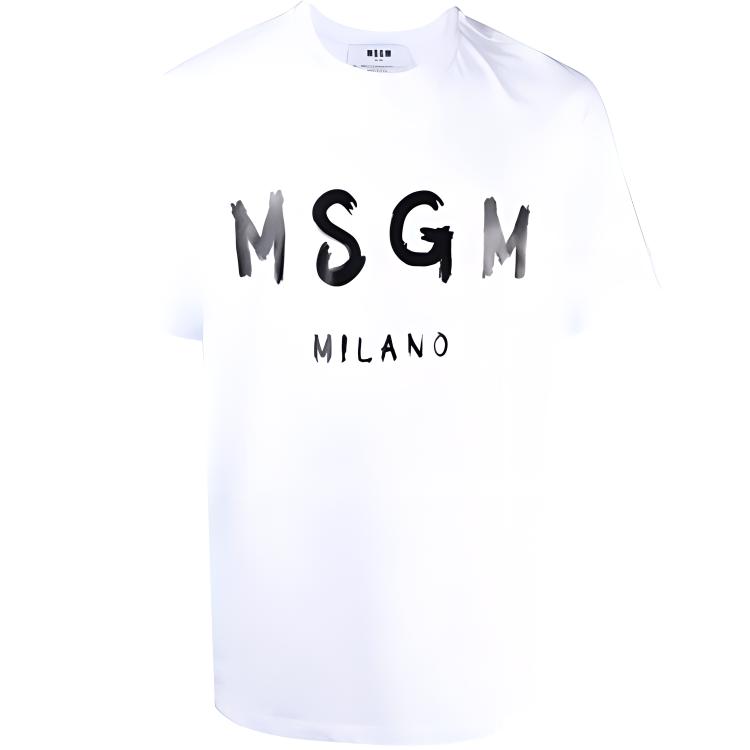 Футболка с логотипом и круглым вырезом MSGM, белый
Футболка с логотипом и круглым вырезом MSGM, белый