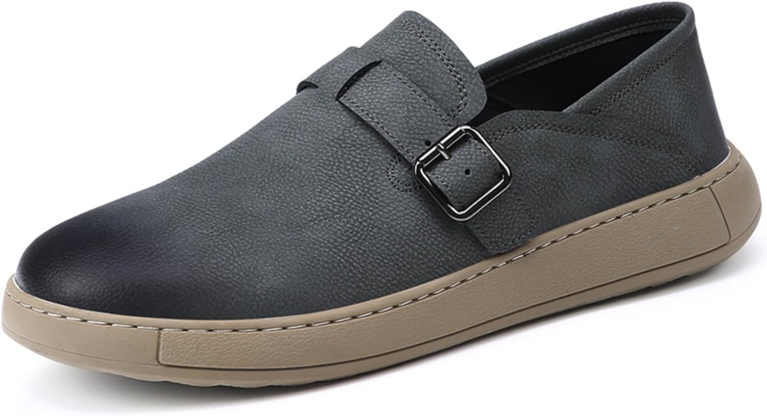 Мужские модные туфли с пряжкой - повседневная обувь, стильный и удобный вариант - идеально подходят для прогулок по городу, креативных рабочих мест и повседневных выходов Kpdwfms, серый
Мужские модные туфли с пряжкой - повседневная обувь, стильный и удобный вариант - идеально подходят для прогулок по городу, креативных рабочих мест и повседневных выходов Kpdwfms, серый