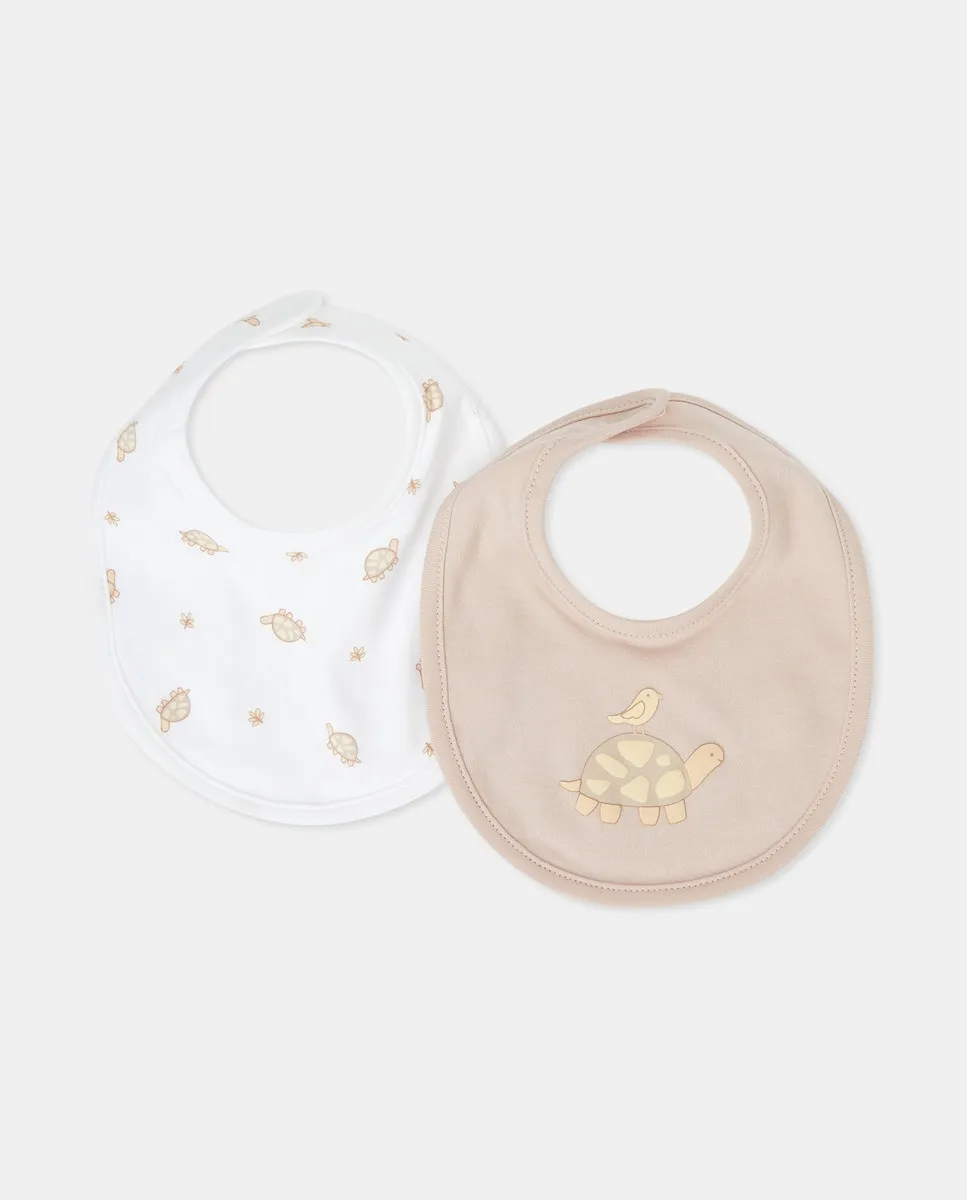 Набор из двух слюнявчиков для девочки Cotton Juice, розовый
Набор из двух слюнявчиков для девочки Cotton Juice, розовый