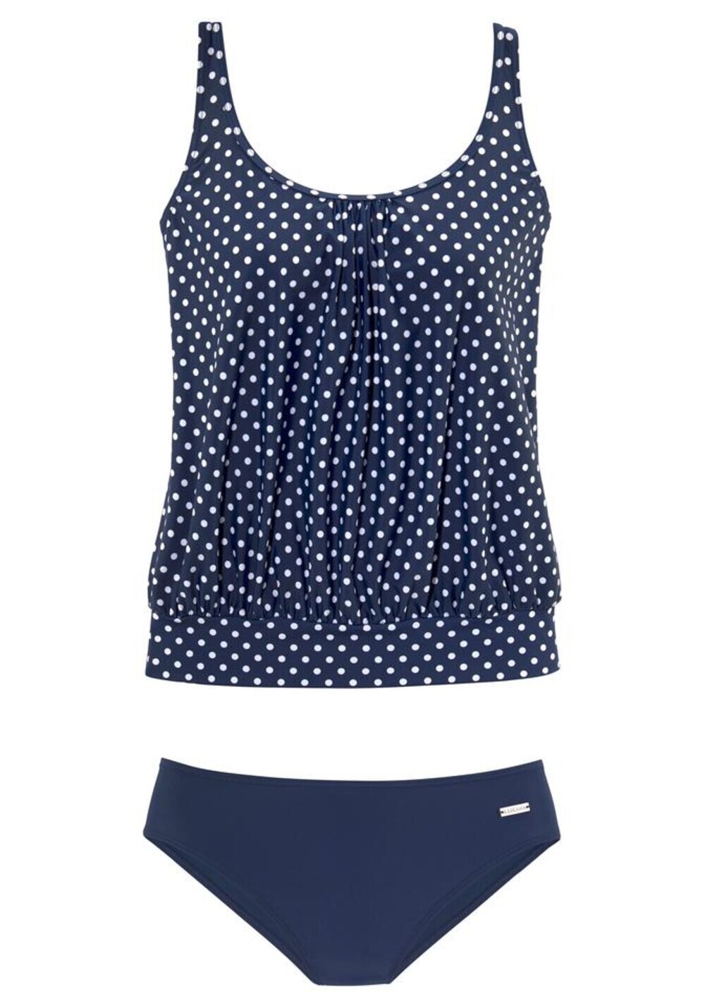 Бюстгальтер-майка танкини Lascana, синий
Бюстгальтер-майка танкини Lascana, синий