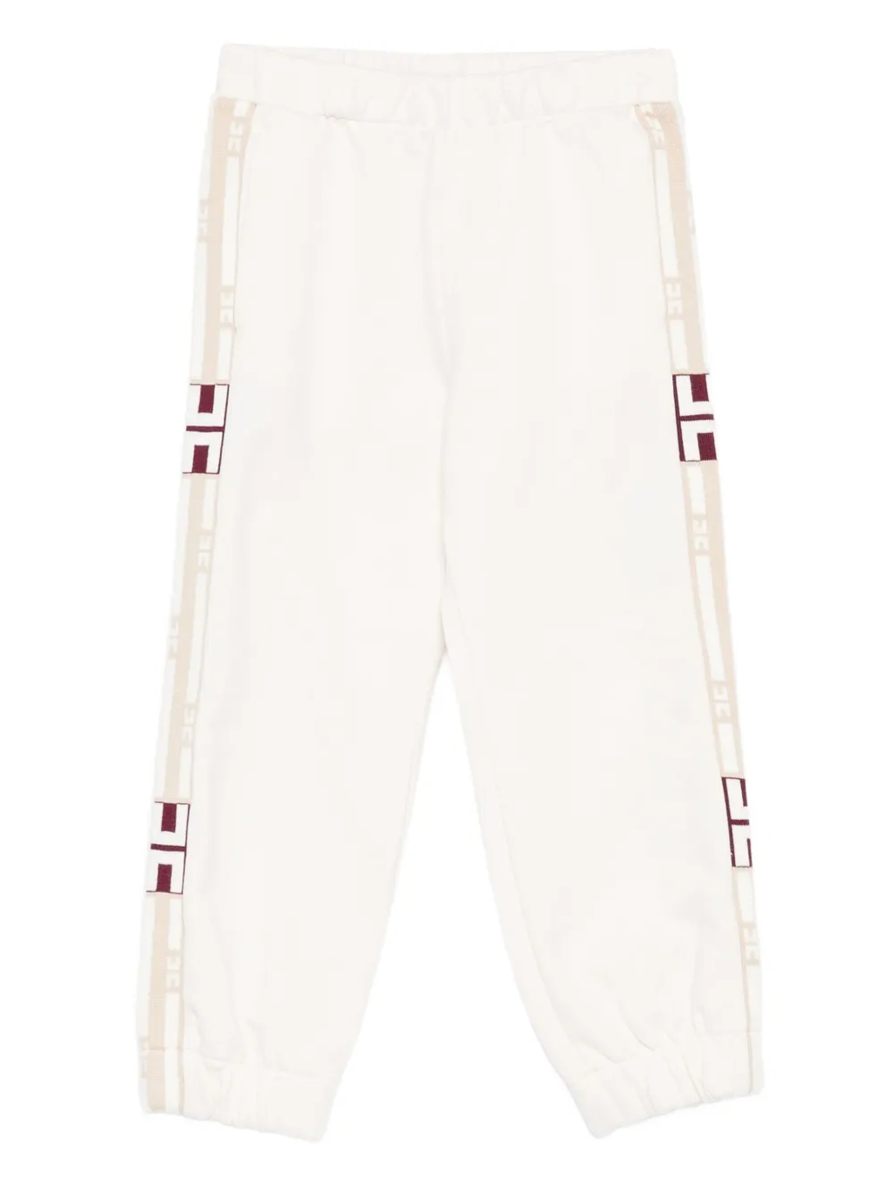 Треники с логотипной лентой Elisabetta Franchi Kids, белый
Треники с логотипной лентой Elisabetta Franchi Kids, белый