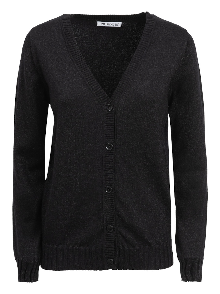 Вязаный кардиган Influencer, черный
Вязаный кардиган Influencer, черный