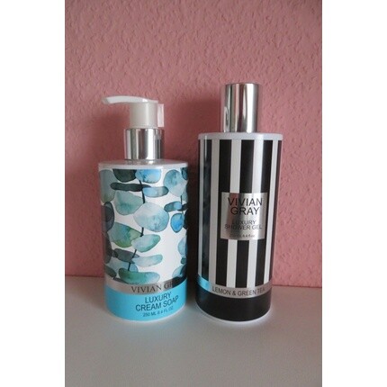 Мыло для рук и гель для душа «Лимон+Чай» 250мл, Vivian Gray
Мыло для рук и гель для душа «Лимон+Чай» 250мл, Vivian Gray