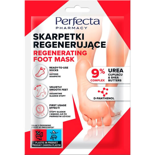 Носки восстанавливающие, 1 шт. Perfecta Pharmacy
Носки восстанавливающие, 1 шт. Perfecta Pharmacy