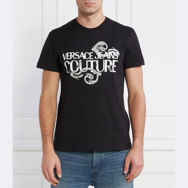 Облегающая футболка Versace, черный
Облегающая футболка Versace, черный