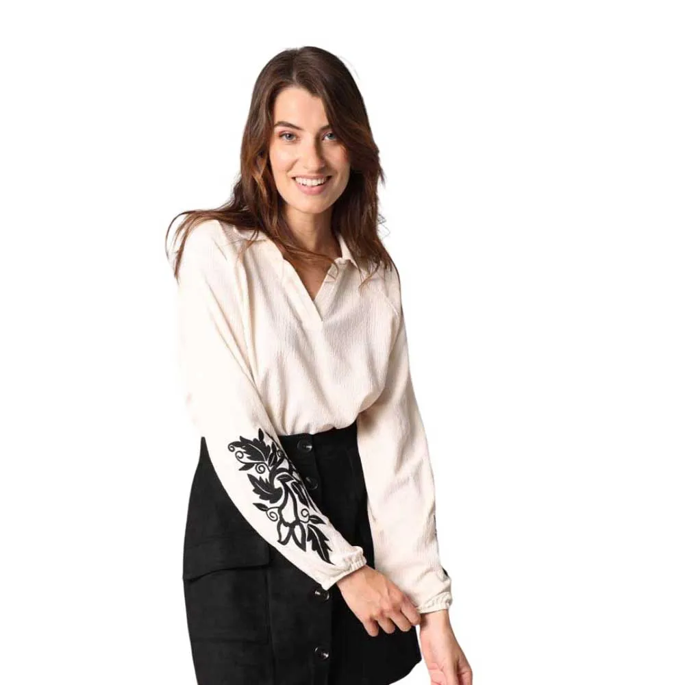 Блузка Deeluxe Zoya long sleeve, бежевый
Блузка Deeluxe Zoya long sleeve, бежевый