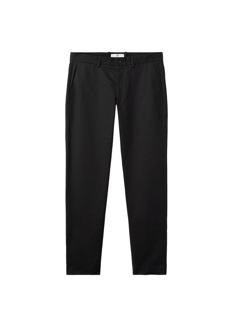 Узкие брюки-чинос MANGO MAN Dublino, черный
Узкие брюки-чинос MANGO MAN Dublino, черный