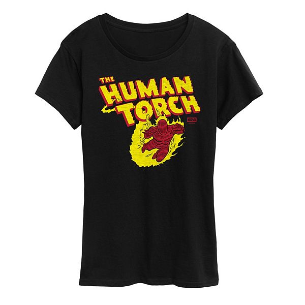Футболка с принтом Human Torch из Фантастической четверки Marvel
Футболка с принтом Human Torch из Фантастической четверки Marvel