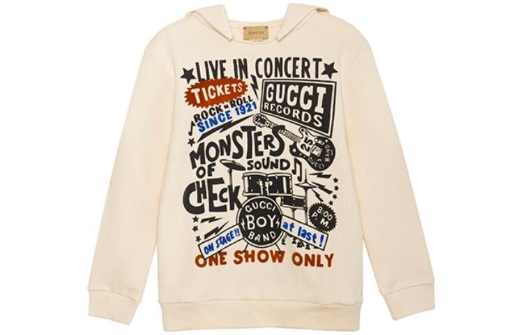 Толстовка детская Gucci с капюшоном, белый
Толстовка детская Gucci с капюшоном, белый