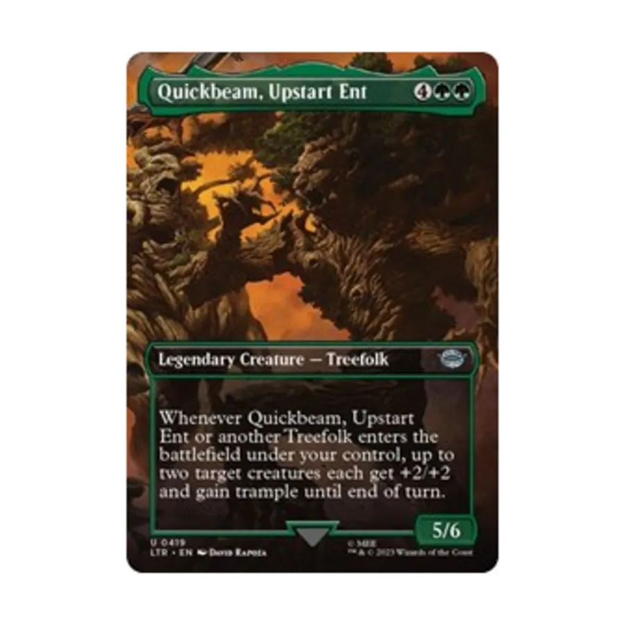 CCG Quickbeam, Upstart Ent (Без границ) (U), MTG - Universes Beyond: Lord of the Rings
CCG Quickbeam, Upstart Ent (Без границ) (U), MTG - Universes Beyond: Lord of the Rings