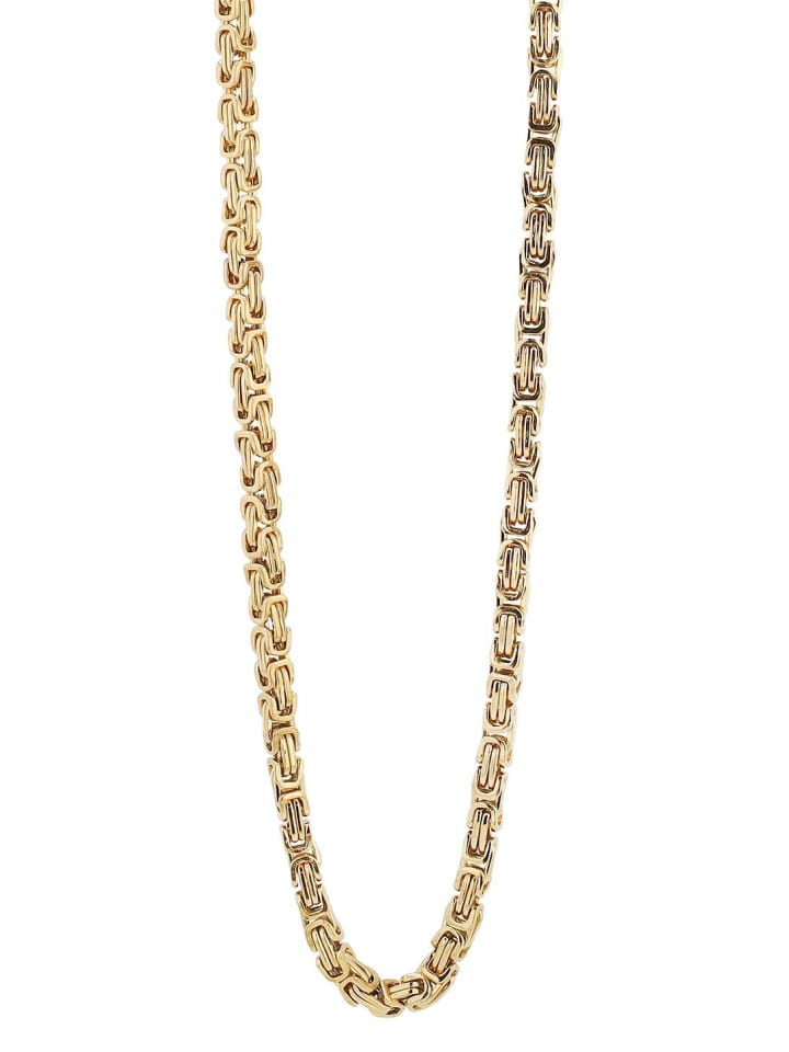 Adeliás Колье унисекс - цепочка King из нержавеющей стали с золотым покрытием
Adeliás Колье унисекс - цепочка King из нержавеющей стали с золотым покрытием