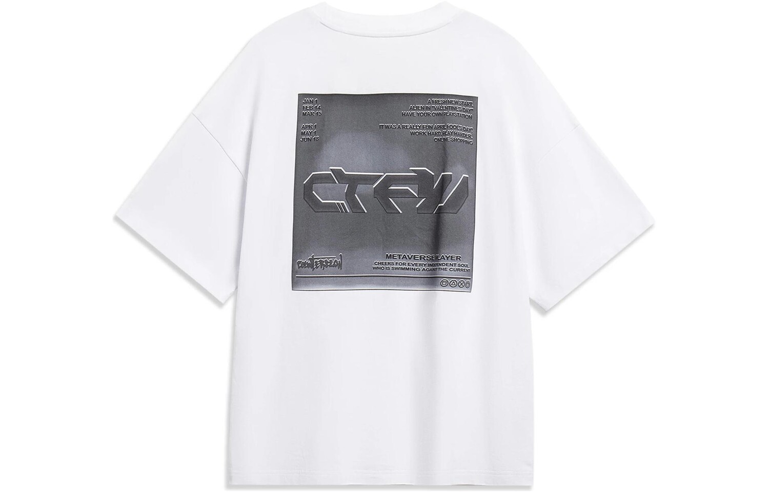 Футболка CF унисекс белая Lining, белый
Футболка CF унисекс белая Lining, белый