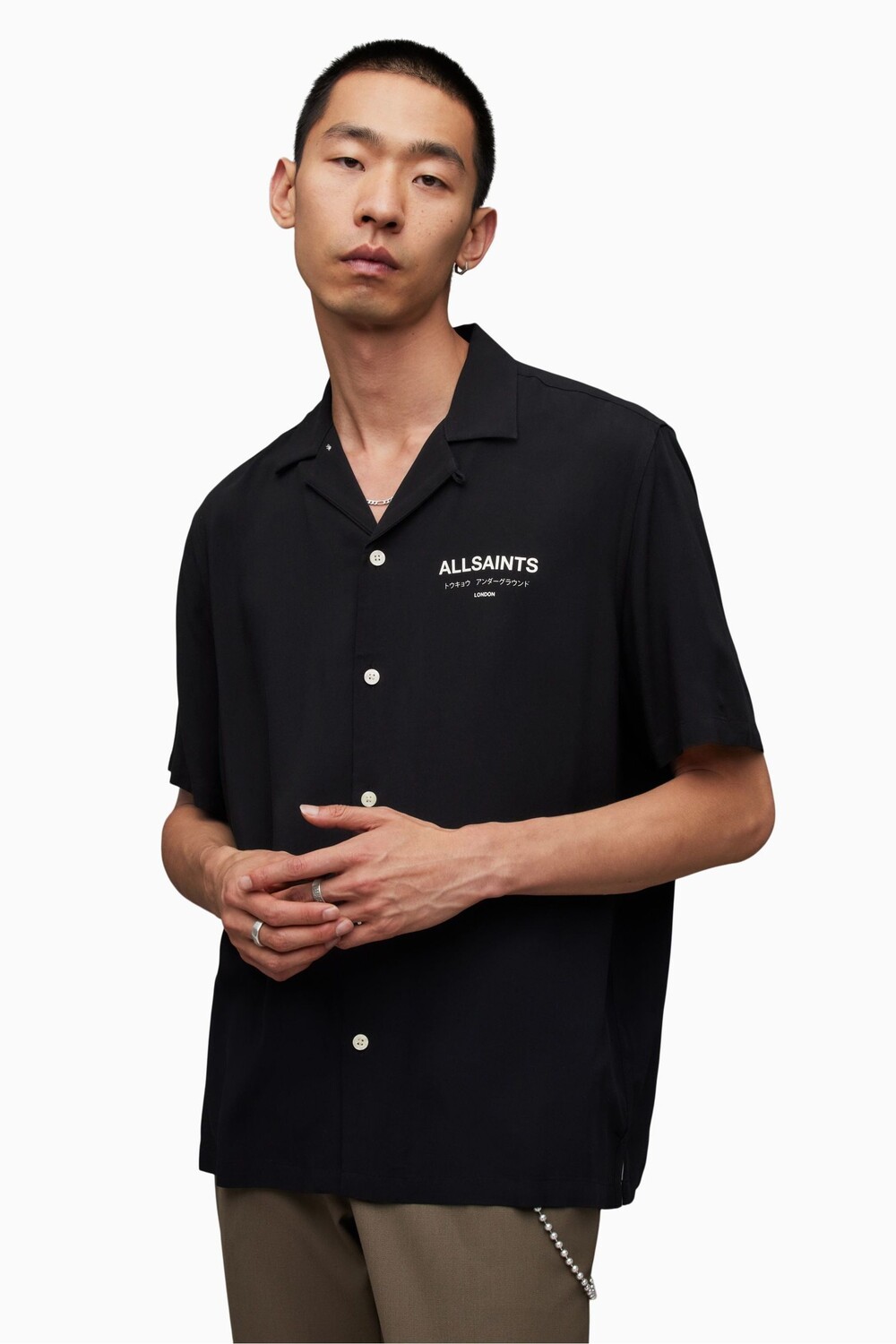 AllSaints UNDERGROUND черная рубашка с короткими рукавами All Saints, черный
AllSaints UNDERGROUND черная рубашка с короткими рукавами All Saints, черный