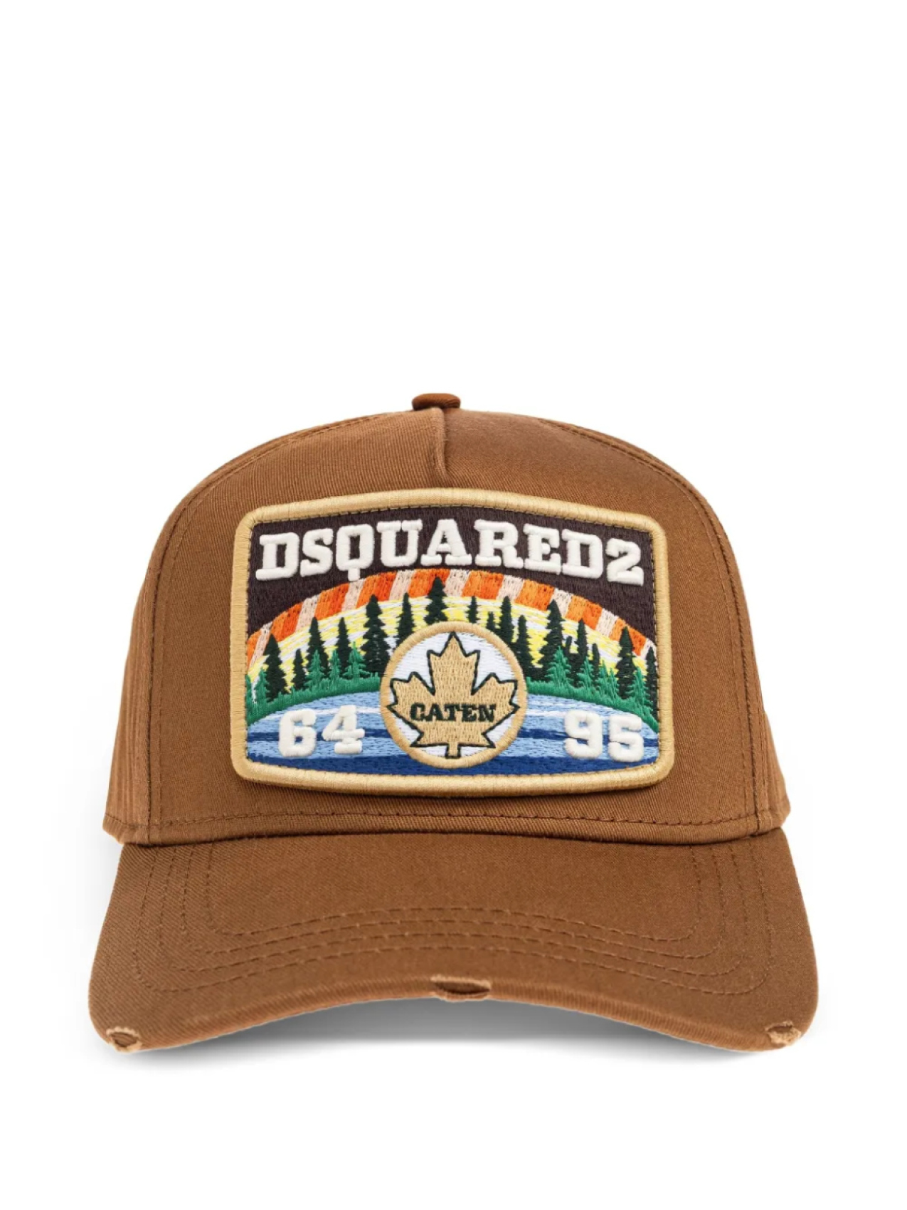 Бейсболка с нашивкой-логотипом DSQUARED2 Caten 95, коричневый
Бейсболка с нашивкой-логотипом DSQUARED2 Caten 95, коричневый