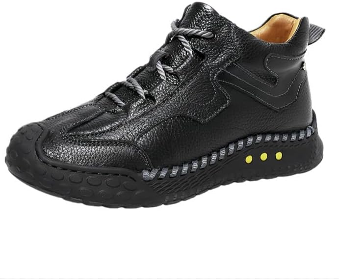 Минилайдиан ботинки короткие до щиколотки - прочная обувь для походов на открытом воздухе с резиновой подошвой и шнуровкой с протектором для зимних походов и повседневной носки Minlaidian, черный
Минилайдиан ботинки короткие до щиколотки - прочная обувь для походов на открытом воздухе с резиновой подошвой и шнуровкой с протектором для зимних походов и повседневной носки Minlaidian, черный