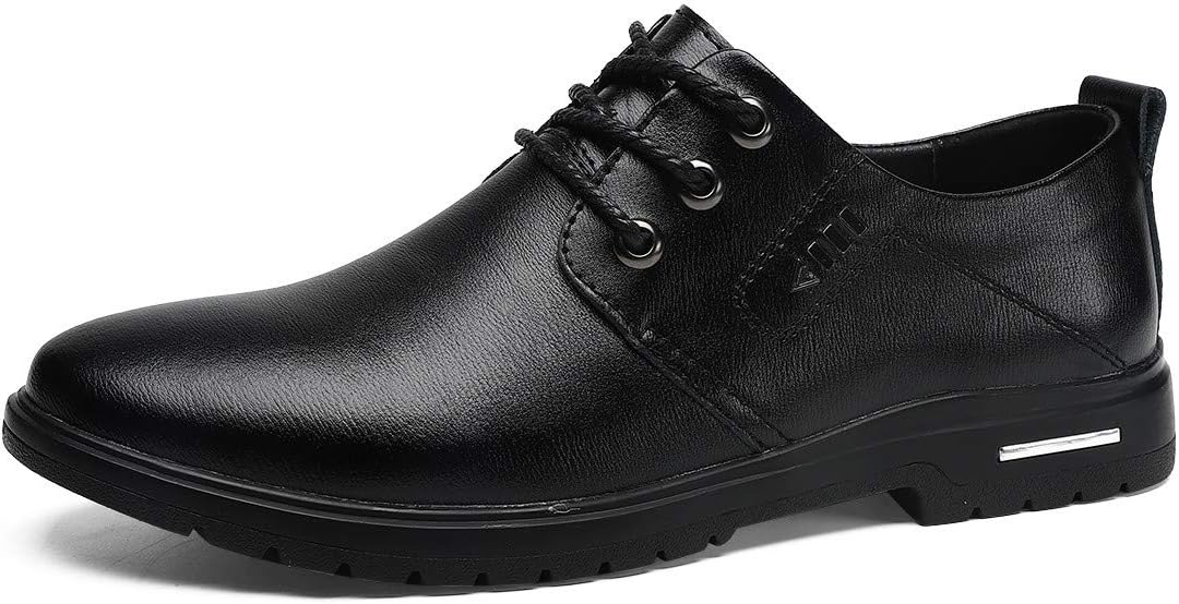 Мужские повседневные кожаные оксфорды для работы, формальные дышащие лоферы на плоской подошве Gordon с шнуровкой Asifn, черный
Мужские повседневные кожаные оксфорды для работы, формальные дышащие лоферы на плоской подошве Gordon с шнуровкой Asifn, черный